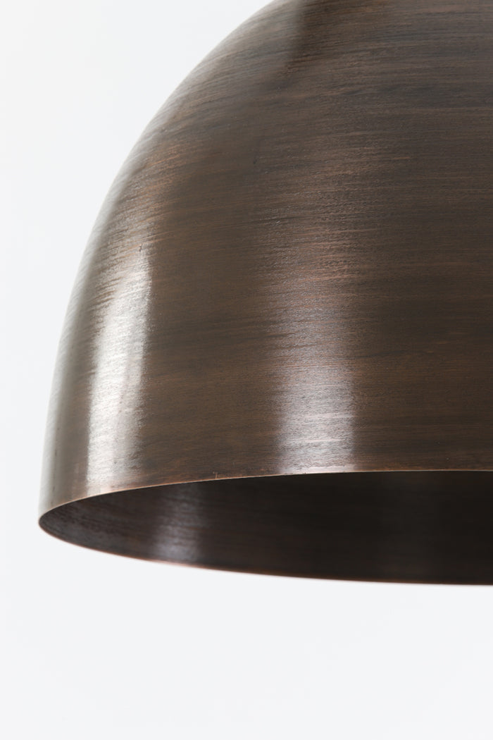 Light & Living Light&living Hanglamp Ø60x42 cm KYLIE ruw antiek koper