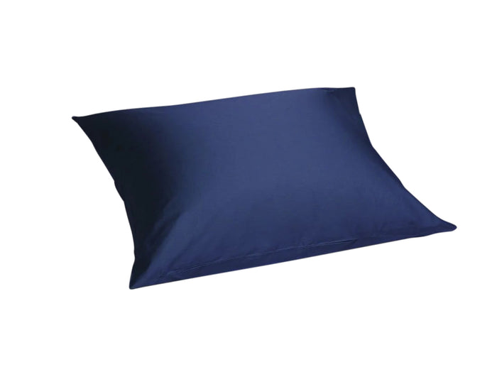 Yumeko kussensloop katoen satijn night blue 50x60