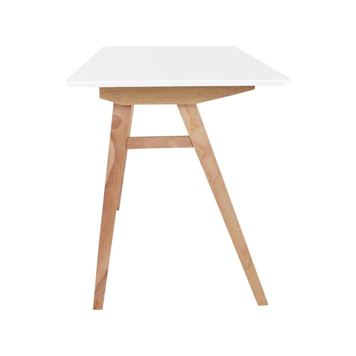 Artichok Rover houten bureau wit - houten onderstel - 120 x 60 cm