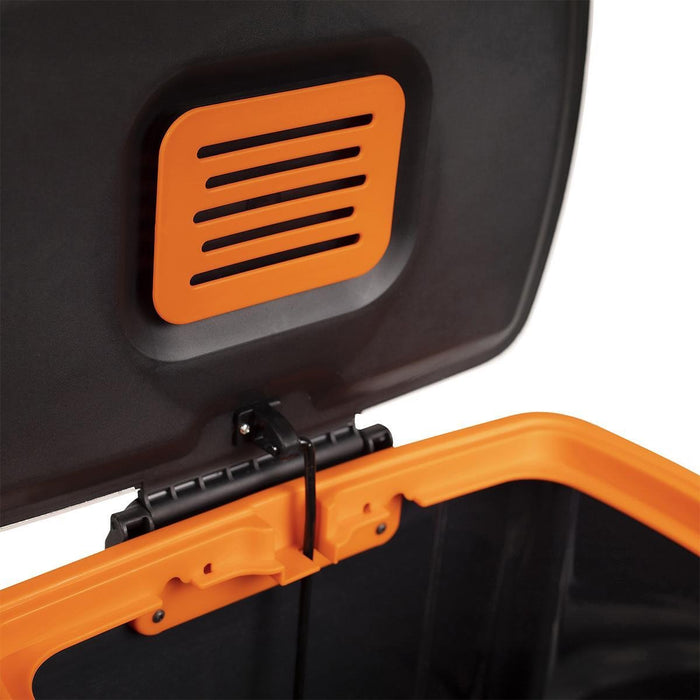 Homra Koniq Prullenbak met pedaal - 30 liter - Wit