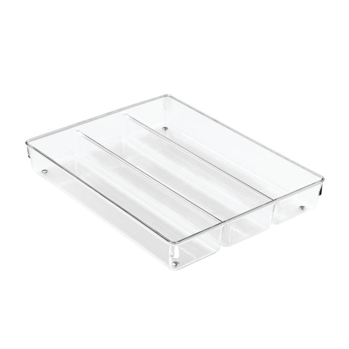 Lade Organizer, 6 Vakken, 34.8 x 34.3 x 5.1 cm, Kunststof, Transparant