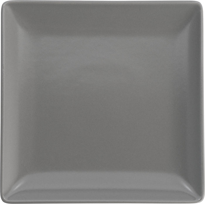 Lite-Body Hermes Gebaksbordjes - Set van 8 stuks - Ø16 cm - Grijs Mat