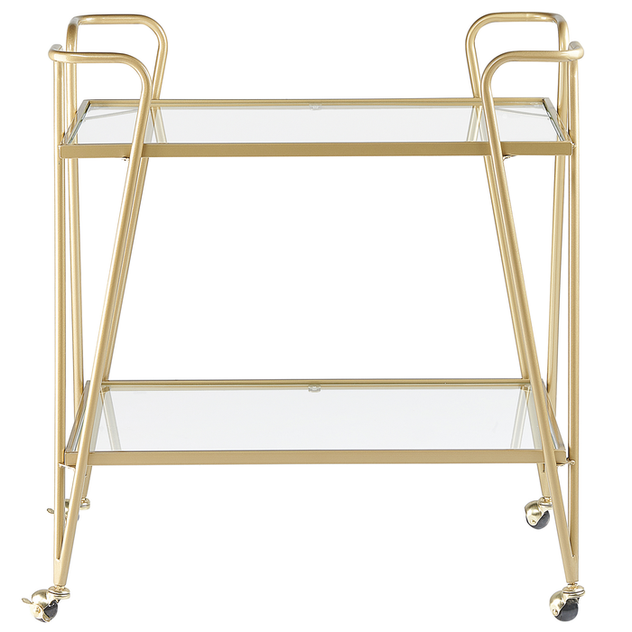 Beliani - NOTI - Keukentrolley - Goud - IJzer