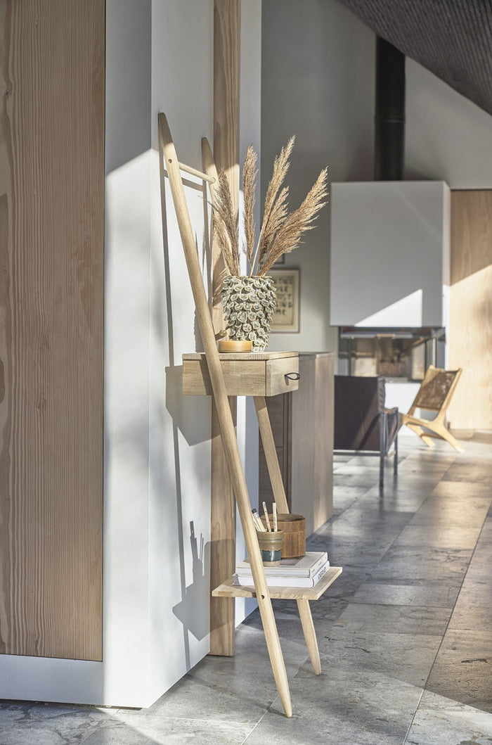 Villa Collection Ebern houten wandkast whitewash - 170 x 47 cm