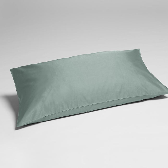 Yumeko kussensloop katoen satijn sea green 40x80