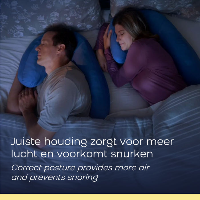 Memory Foam Hoofdkussen, Zijslaperkussen met Traagschuim, Ergonomisch