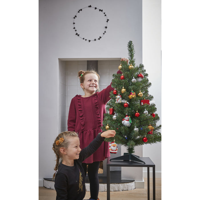 Black Box Trees Joy Kunstkerstboom - 26 Ornamenten - LED - H90 x Ø50cm