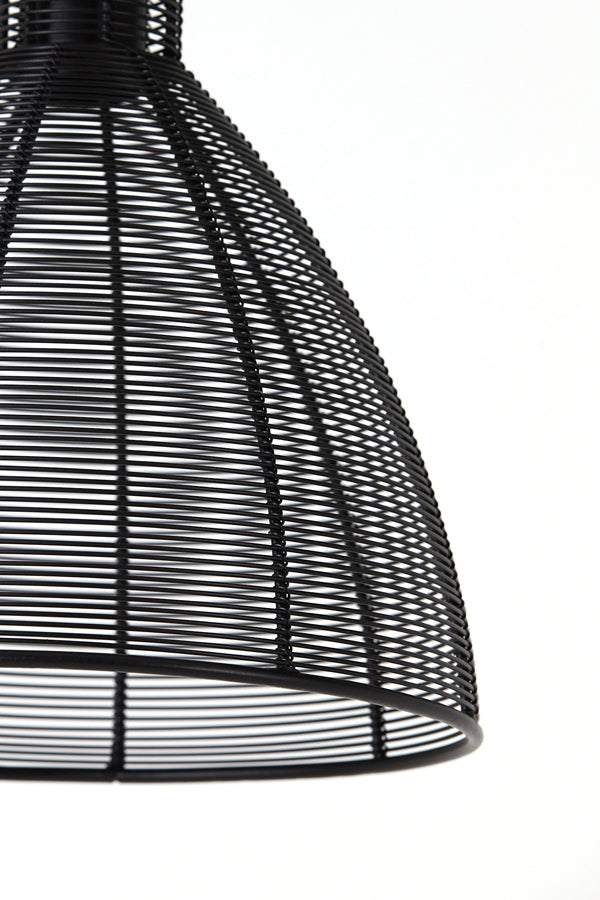 D - Light & Living - Hanglamp TARTU - Ø14x60cm - Zwart