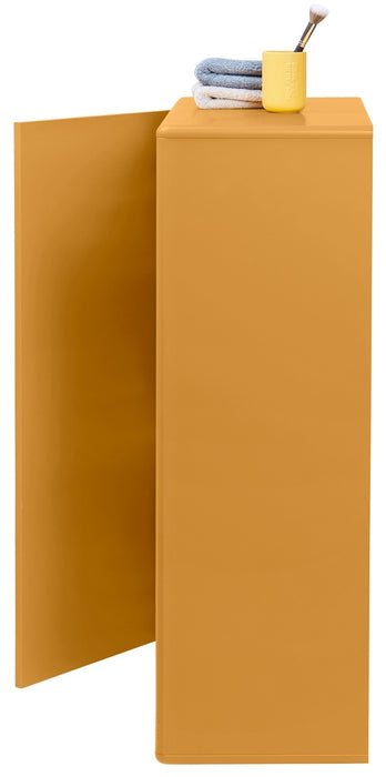 Tenzo Color Bath Badkamerkast met Vakken Mosterd