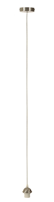 D - Light & Living - Hanglamp - 10x10x110 - Zilver