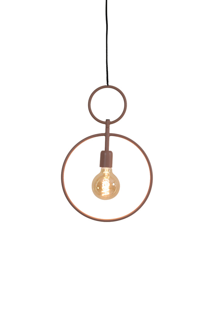 Light & Living - Hanglamp Dorina - 30x4x45 - Roze