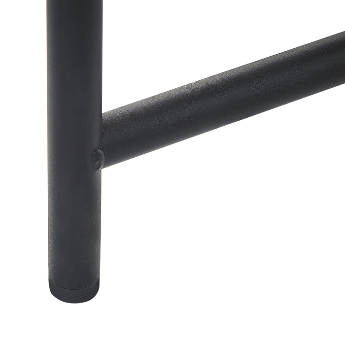 Beliani - JOSE - Consoletafel - Donkere houtkleur - Vezelplaat