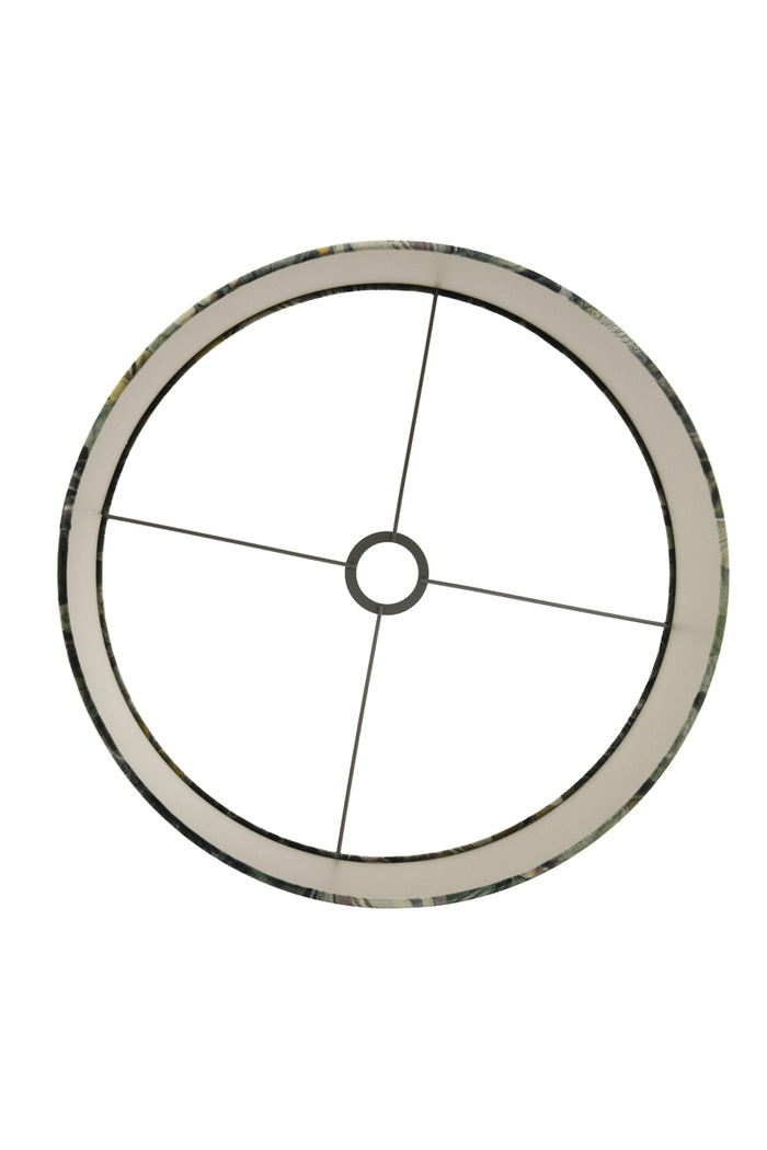 Light & Living Light&living Kap cilinder 25-25-18 cm BUTTERFLY oker