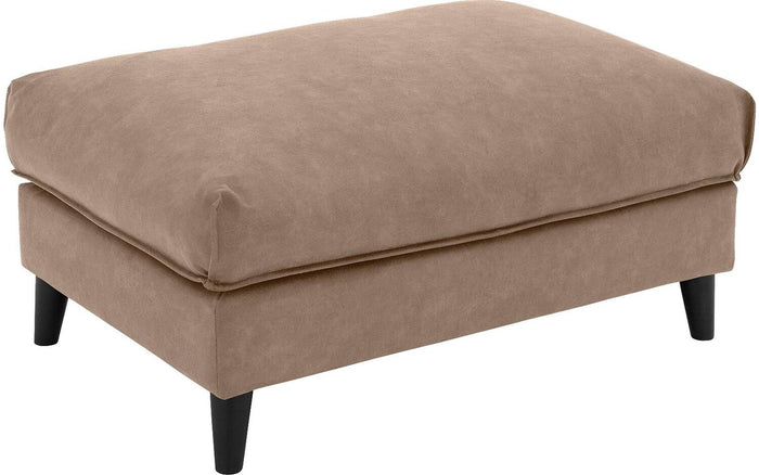 Goossens Hocker Jonas in microleer, lever