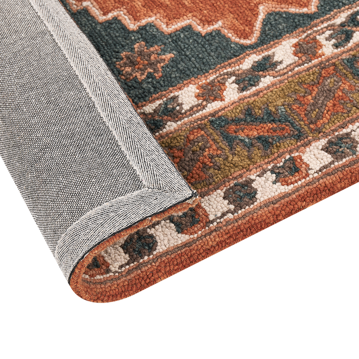 Beliani - GELINKAYA - Vloerkleed - Multicolor - 140 x 200 cm - Wol