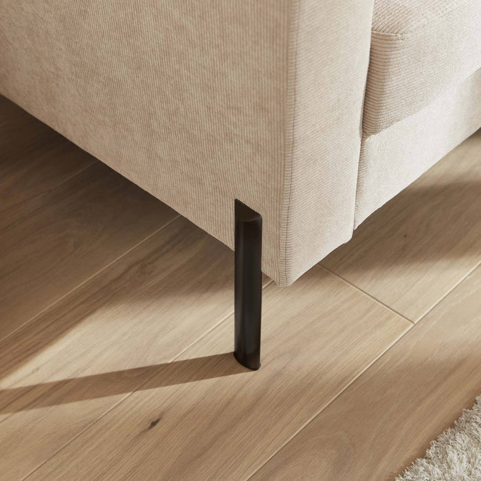 sweeek - Corduroy bank, 2-zits, 130x68x82cm