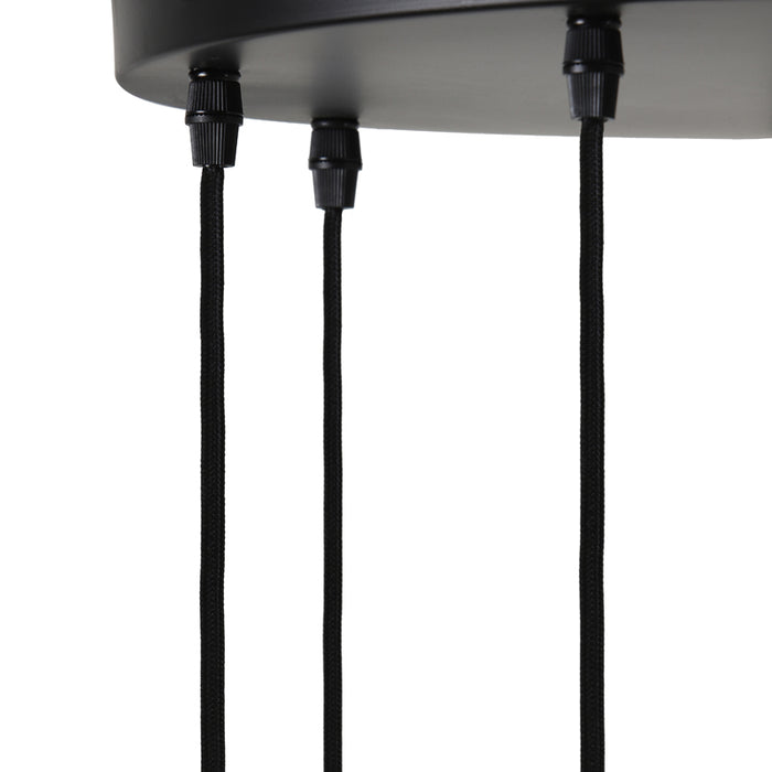 Light & Living Hanglamp Brandon - Zwart - 5L