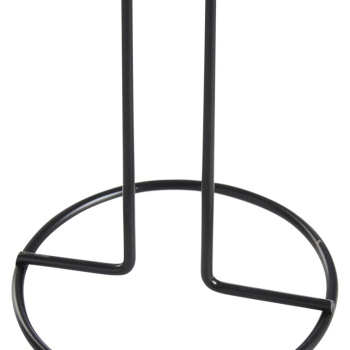 Lisomme Mus keukenrolhouder zwart