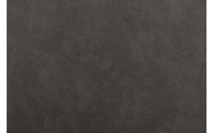 Goossens Hocker Jonas in microleer, grafiet