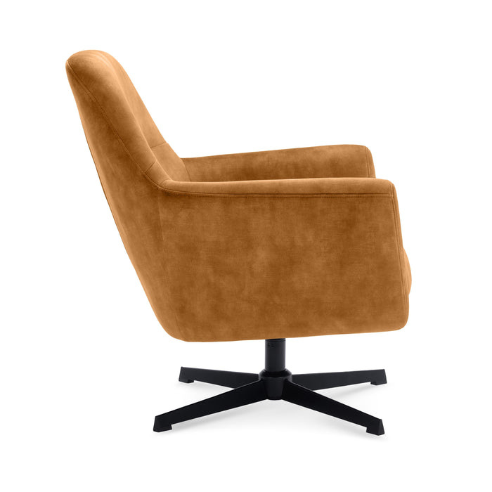 by fonQ Edgar Fauteuil Draaibaar - Cognac