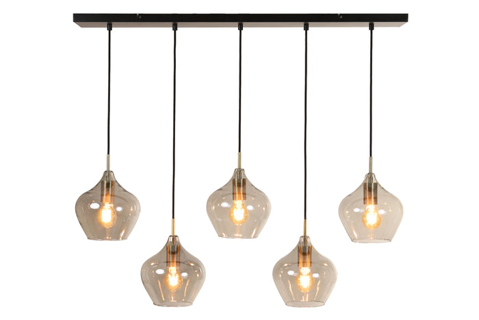 Light & Living - Hanglamp RAKEL - 104x20x120cm - Brons