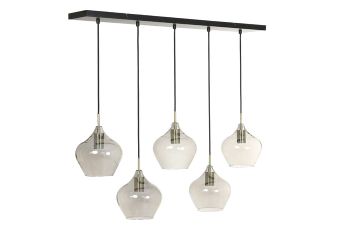 Light & Living - Hanglamp RAKEL - 104x20x120cm - Brons