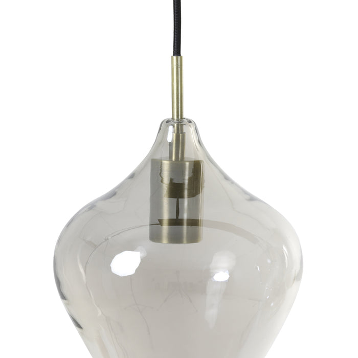 Light & Living - Hanglamp RAKEL - 104x20x120cm - Brons