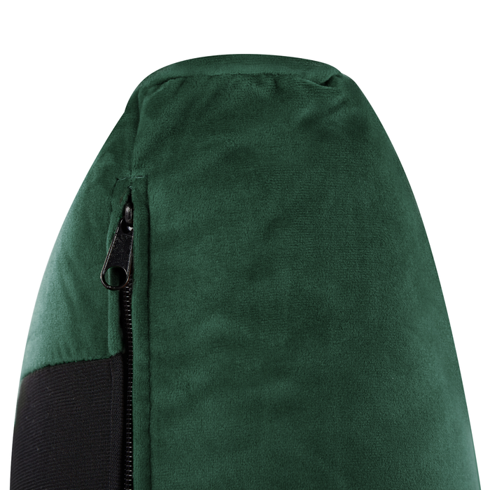 Beliani - MELLE - Tweepersoonsbed - Groen - 180 x 200 cm - Fluweel