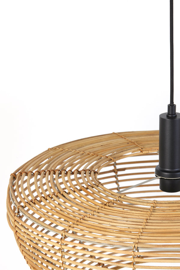 Light & Living Light&living Hanglamp Ø50x20 cm MILAN rotan naturel