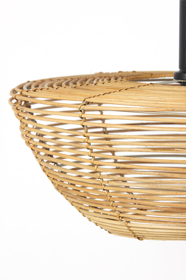 Light & Living Light&living Hanglamp Ø50x20 cm MILAN rotan naturel
