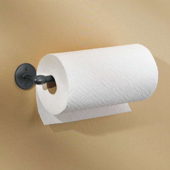 iDesign - Keukenrolhouder, 35.6 cm, Hangend, RVS, Zwart - iDesign | Or