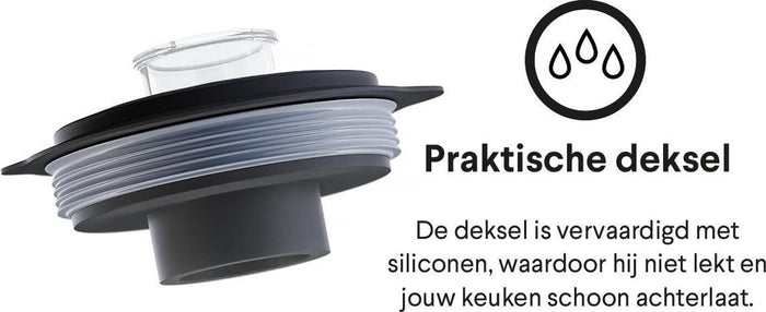 StangVollby blender - 1500 ml - zwart