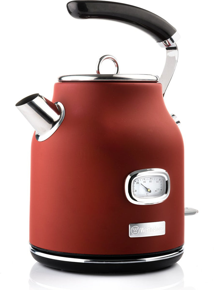 Westinghouse Retro Bundel - Waterkoker + Broodrooster + Blender - Rood
