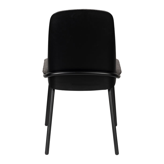 Zuiver Clip Stoel Zwart/Grijs