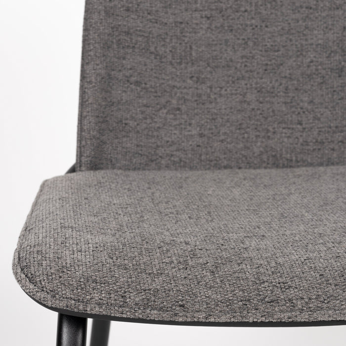 Zuiver Clip Stoel Zwart/Grijs