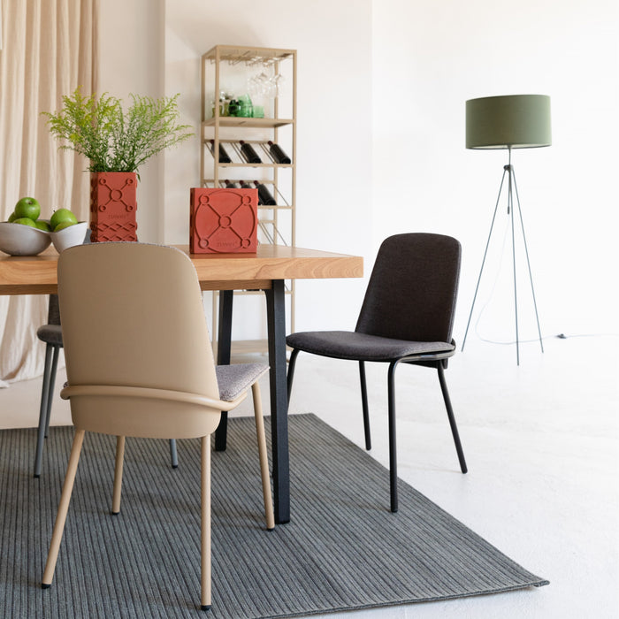 Zuiver Clip Stoel Zwart/Grijs