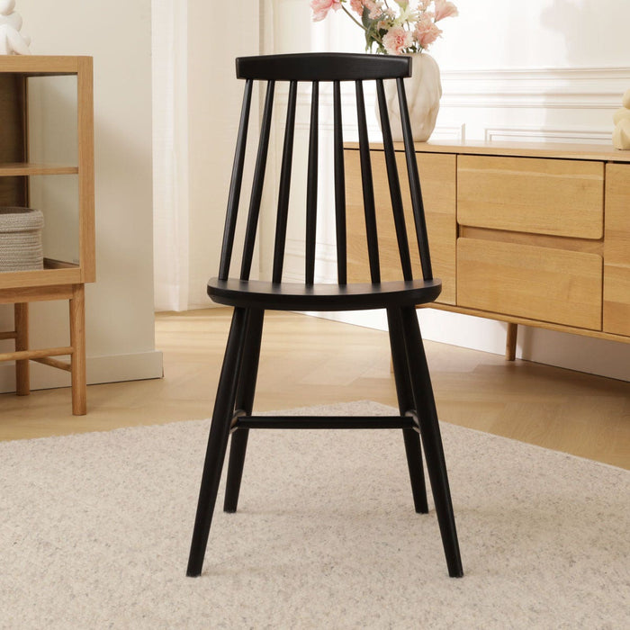 Fameg Filou Houten Spijlenstoel Zwart