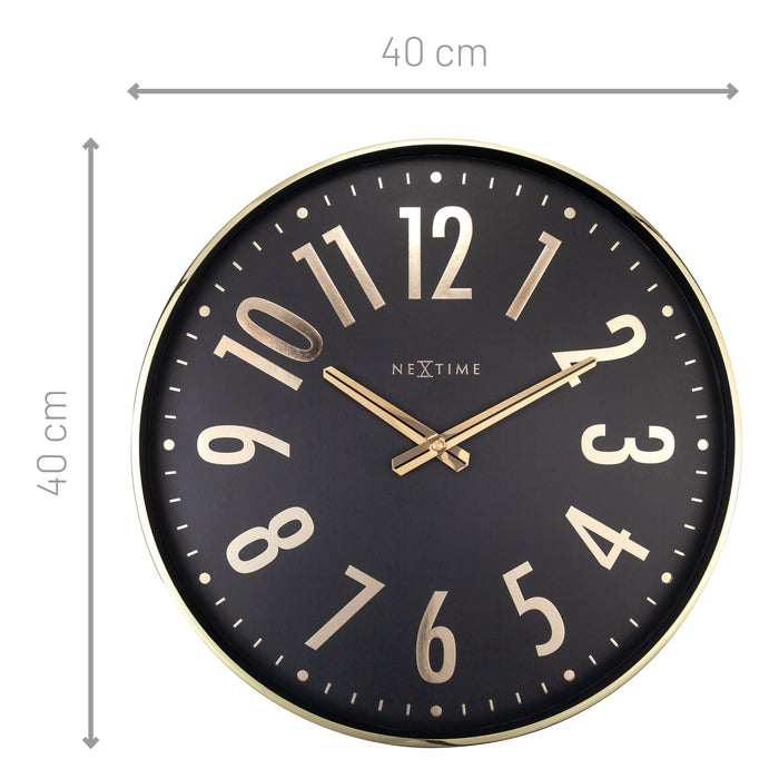 NexTime Alchemy 40 cm wandklok