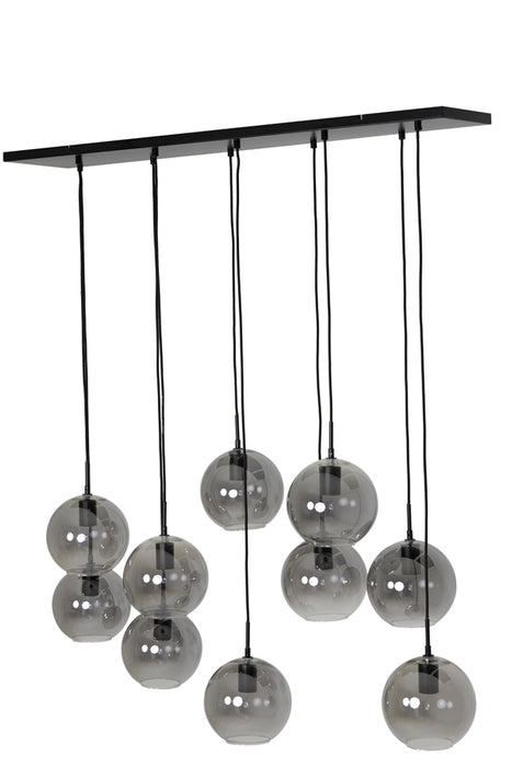 Light & Living - Hanglamp Subar - 124x35x120 - Grijs