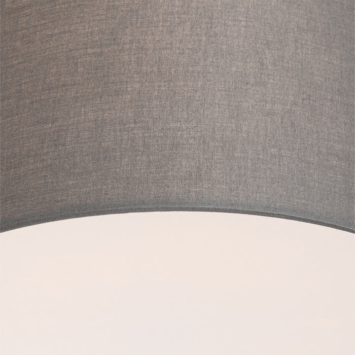 QAZQA Moderne plafondlamp taupe 5-lichts - Multidrum