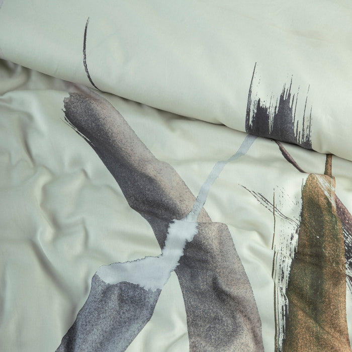 Damai dekbedovertrek Poise - Katoen - 260x200|220 cm - Green