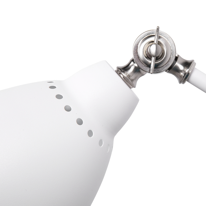 Beliani - MISSISSIPPI M - Wandlamp - Wit - Metaal