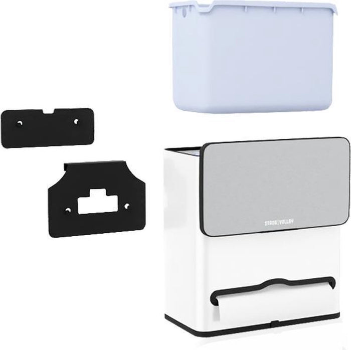 StangVollby Vallvik prullenbak - 4 liter - Wit