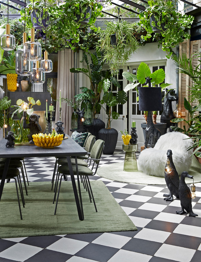 Light & Living Hanglamp Lekar - Antiek Brons - 5L 110x22x32cm