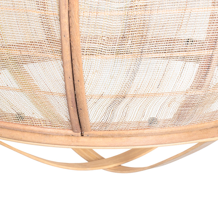 QAZQA Oosterse hanglamp bruin 58 cm - Pascal