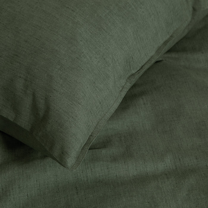 Damai dekbedovertrek Mik - Katoen - 200x200|220 cm - Green