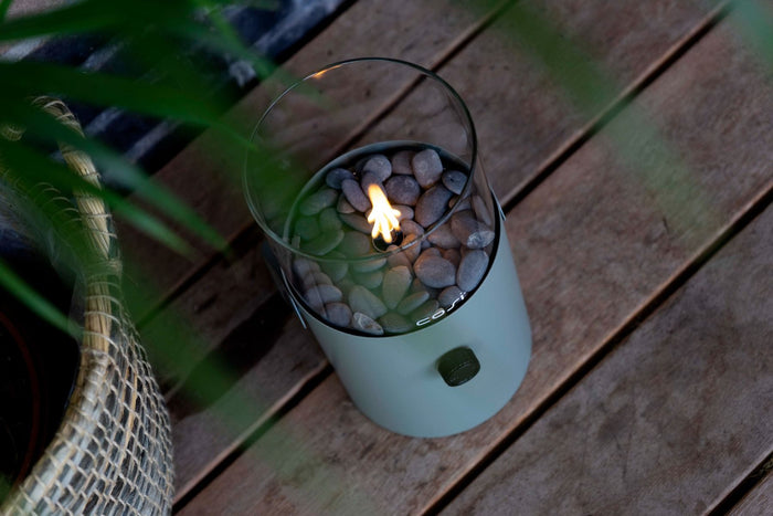 Cosiscoop olive - Original - gaslantaarn met gaspatroon