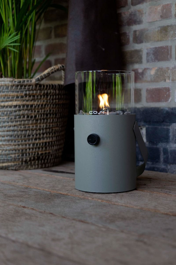 Cosiscoop olive - Original - gaslantaarn met gaspatroon