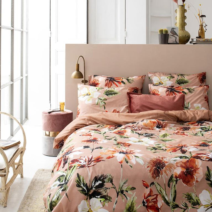 Cinderella Cleo Dekbedovertrek 240 x 200|220 cm - Soft Terra