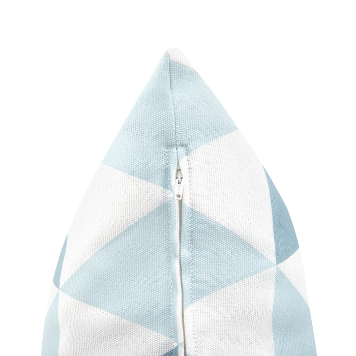 Beliani-TRIFOS -Tuinkussen set van 2-Lichtblauw-40 x 70 cm-Polyester